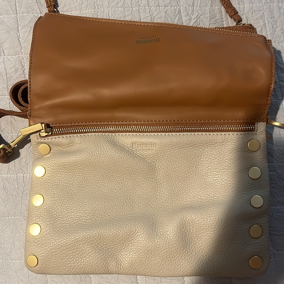 Hammit mixed media cross body bag / clutch combination - Picture 4 of 7